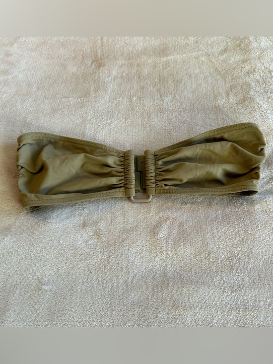 Eres Other - Eres tan bandeau ruched bikini top size S